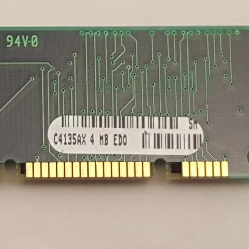 HP C4135AX 4MB 100-pin EDO DRAM DIMM from HP LJ 4000 | A3521-60001 | USED